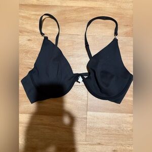 Free People Black Underwire Bra